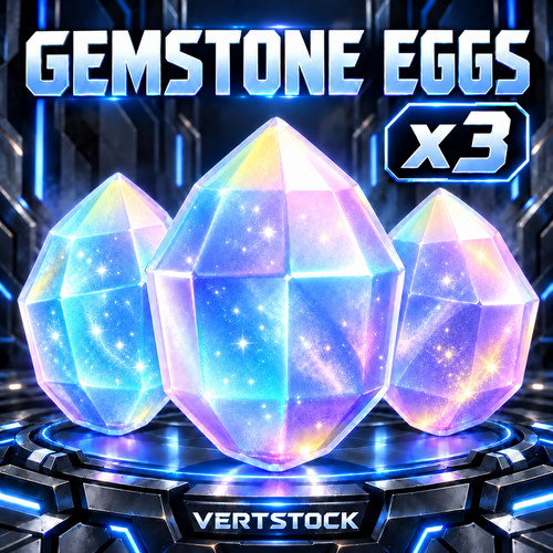 Adopt gemstone eggs - adopt, 3x