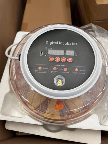 Egg digital incubator - 12,